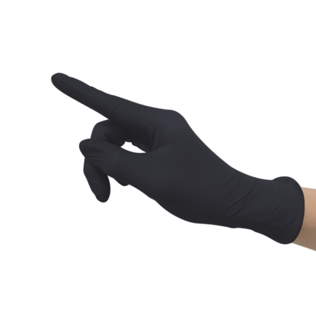 UGO Safety® B899 Black Nitrile Gloves