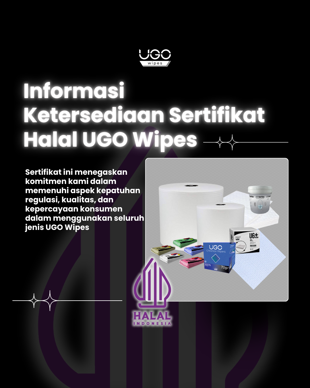 UGO Wipes Halal Certification